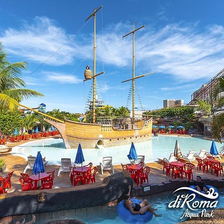 Diroma Resort Internacional Incluso 1 Acesso Ao Acqua Park Vulcao Caldas Novas Exteriör bild