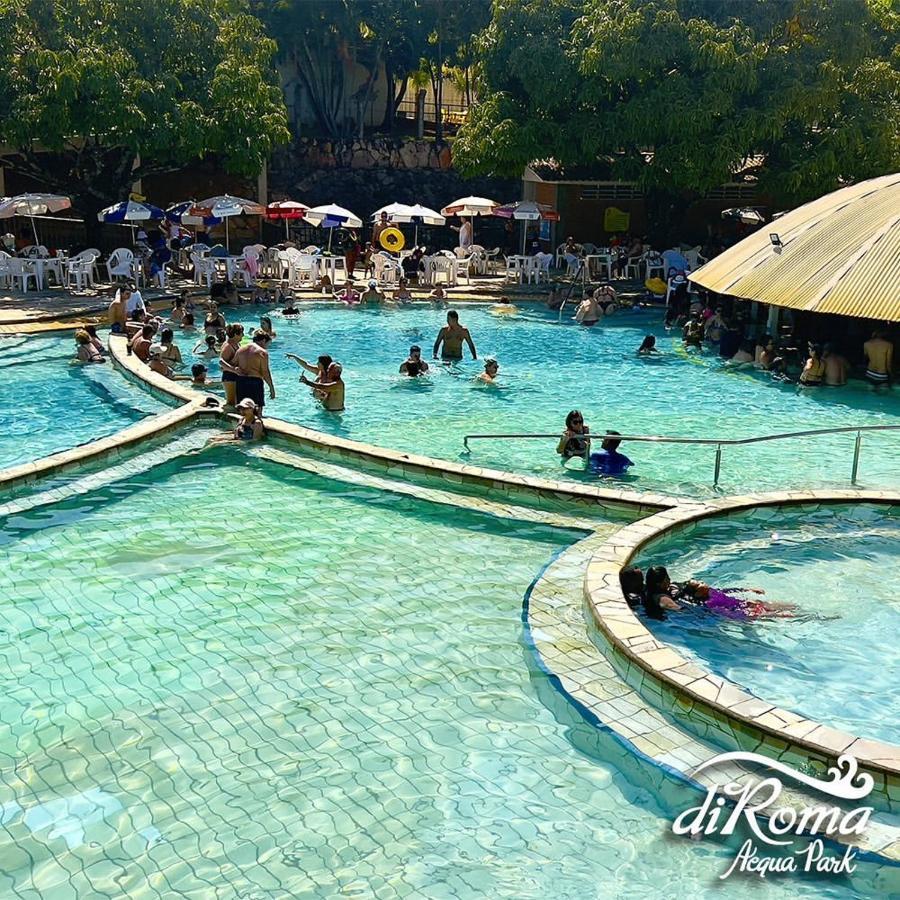 Diroma Resort Internacional Incluso 1 Acesso Ao Acqua Park Vulcao Caldas Novas Exteriör bild