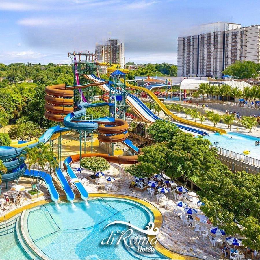 Diroma Resort Internacional Incluso 1 Acesso Ao Acqua Park Vulcao Caldas Novas Exteriör bild