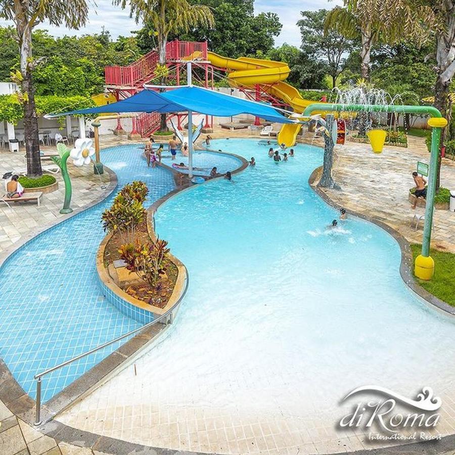 Diroma Resort Internacional Incluso 1 Acesso Ao Acqua Park Vulcao Caldas Novas Exteriör bild
