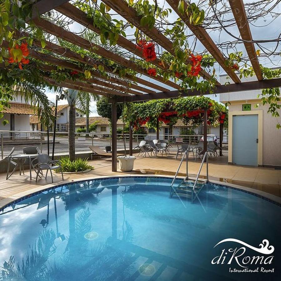 Diroma Resort Internacional Incluso 1 Acesso Ao Acqua Park Vulcao Caldas Novas Exteriör bild