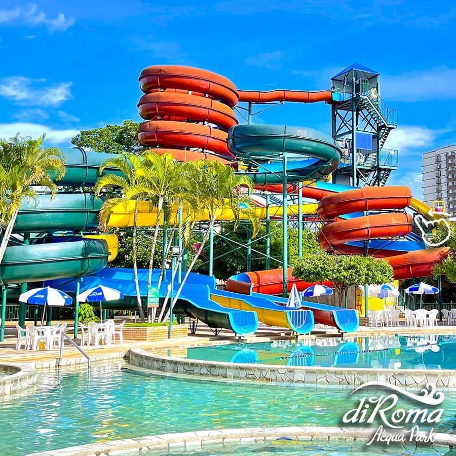 Diroma Resort Internacional Incluso 1 Acesso Ao Acqua Park Vulcao Caldas Novas Exteriör bild