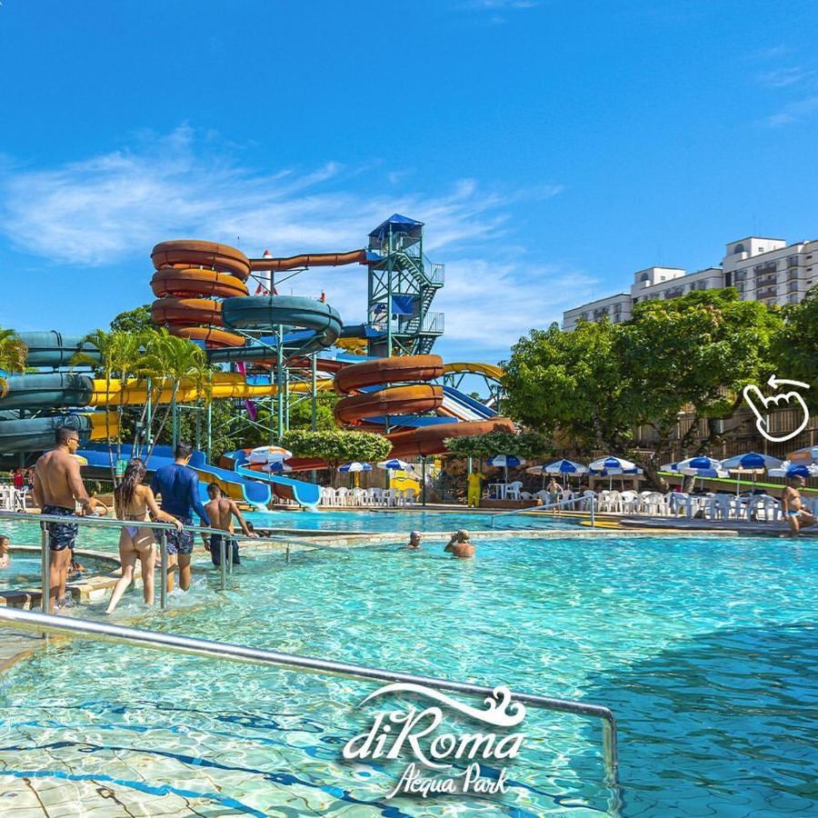 Diroma Resort Internacional Incluso 1 Acesso Ao Acqua Park Vulcao Caldas Novas Exteriör bild